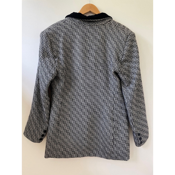 Louben vintage 100% wool oversized double breasted blazer - Picture 6 of 6